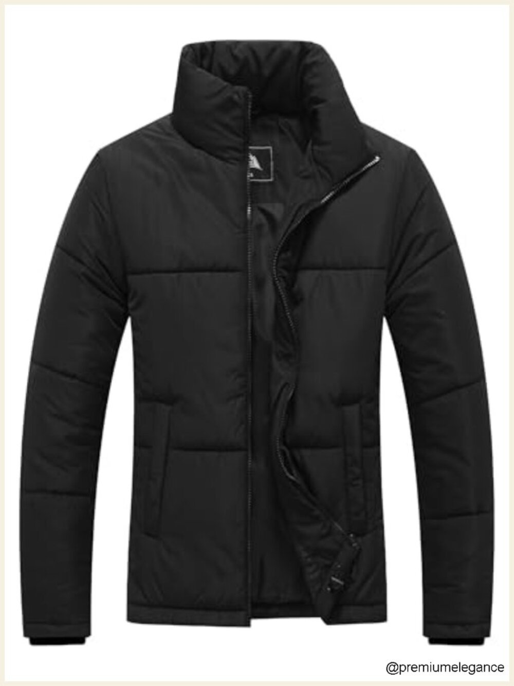 Women's Waterproof Down Alternative Puffer Jacket Long Sleeve Zip